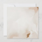 Moderne minimale abstracte fotocollage afstuderen kaart (Achterkant)