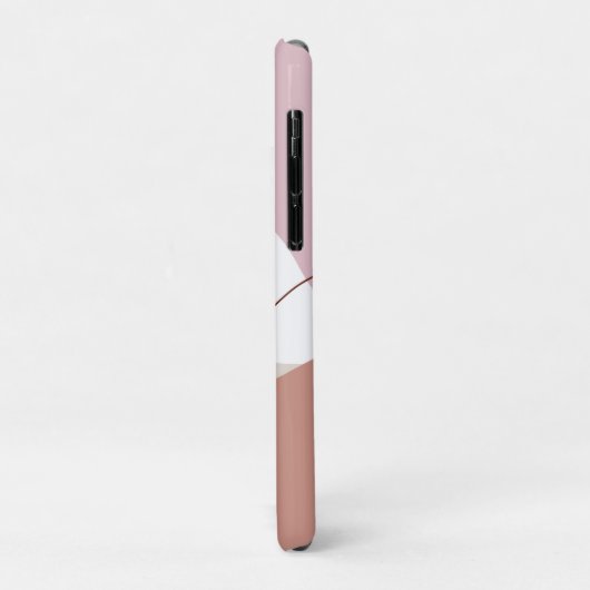 Moderne minimale abstracte geometrische pastelkleu Case-Mate iPhone case (Achterkant/links)