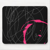 Moderne minimale abstracte krabbel muismat (Voorkant)