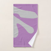 Moderne Minimale Abstracte kunstvormen Bad Handdoek (Handdoek)