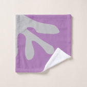 Moderne Minimale Abstracte kunstvormen Bad Handdoek (Wasdoekje)