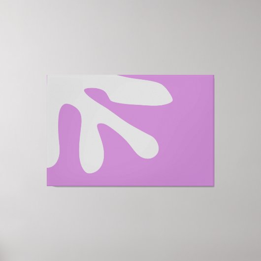 Moderne Minimale Abstracte kunstvormen Canvas Afdruk (Voorkant)