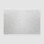 Moderne minimale Abstracte witte Web AE2 decoupage Tissuepapier (Voorkant)