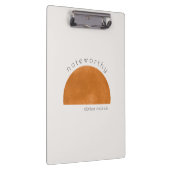 Moderne, minimale Abstracte zon op maat Klembord (Rechts)