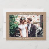 Moderne, minimale Bedankt voor een eenvoudige lief (Voorkant)