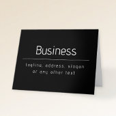 Moderne minimale bedrijfsnaam & andere info | Zwar Kaart
