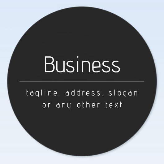 Moderne minimale bedrijfsnaam & andere info | Zwar Labels