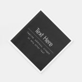 Moderne minimale bedrijfsnaam & andere info | Zwar Servet (Hoek)