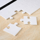 Moderne Minimale Beginletters & Naam Logo Legpuzzel (Zijkant)