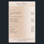 Moderne minimale Beige Hautfarbe Flyer<br><div class="desc">Modernes Business, minimalistisch, beige. Entworfen für Designer, Stylist, Salons, Haare und Make-up Künstler, Nägel und Lash Künstler, Wellness-Center und mBearbeiten Sie die Karte, indem Sie Ihre Daten eingeben. Sie können den Schriftart, die Farbe und die Position individuell durch "weitere Personalisierung" auswählen.</div>