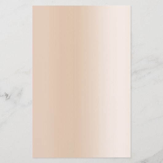 Moderne minimale Beige Hautfarbe Flyer (Achterkant)