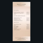 Moderne minimale beige huidkleur reclamekaart<br><div class="desc">Moderne zaken,  minimalistisch,  beige. Ontworpen voor ontwerpers,  stylists,  salons,  haar- en make-upartiesten,  nagels en welkomstartiesten,  wellnesscentrum en bewerk de kaart door uw gegevens in te voeren. U kunt het lettertype,  de kleur en de positie afzonderlijk selecteren door "verdere personalisatie".</div>