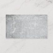 Moderne minimale betonnen bedrijfsvoering visitekaartje (Achterkant)