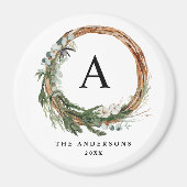 Moderne minimale bladercapaciteit met feestelijke  magneet (Voorkant)