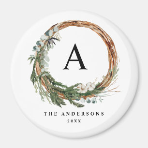 Moderne minimale bladercapaciteit met feestelijke  magneet