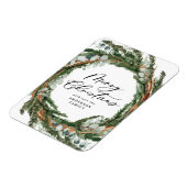 Moderne, minimale bladzijden met kerstmis magneet (Linkerzijde)