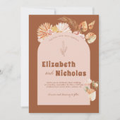 Moderne minimale Boho woestijn | Terra Cotta Kaart (Voorkant)