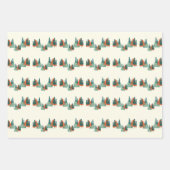 Moderne Minimale Cadeaupapier (Voorkant)