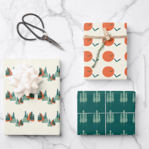 Moderne Minimale Cadeaupapier