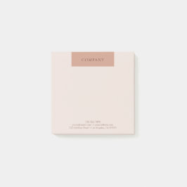 Moderne, minimale eenvoudige lay-out (standaard) k post-it® notes