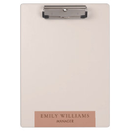 Moderne, minimale, eenvoudige lay-out (standaard) klembord