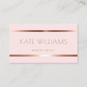 Moderne, minimale, eenvoudige professionele lichtg visitekaartje (Voorkant)