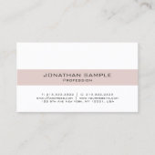 Moderne, minimale elegante design Professional Visitekaartje (Voorkant)
