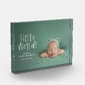 Moderne minimale elegante typografie foto nieuwe b (Links)