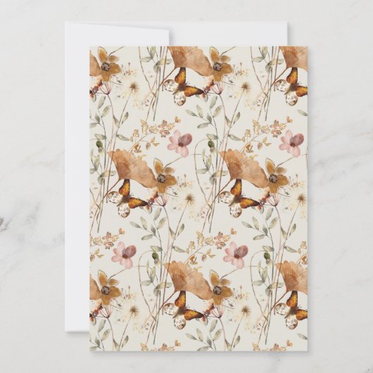 Moderne minimale foto Afstuderen aankondiging (Achterkant)