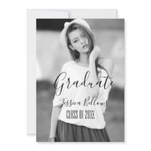 Moderne, minimale foto-Afstuderen