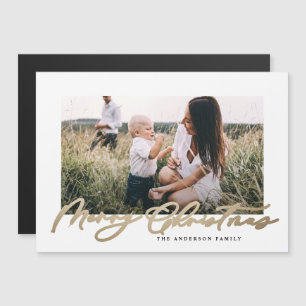 Moderne, minimale foto-kerstelegant script