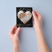 Moderne minimale foto-Lijst bespaart de Kaart Datu (Hand)