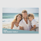 Moderne minimale foto met diagonaal kleurenblok (Voorkant)