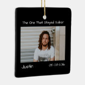 Moderne minimale foto nuchtere ondersteuning keramisch ornament (Rechts)