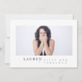 Moderne, minimale foto van 50 jaar en verbluffende (Voorkant)