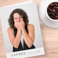 Moderne, minimale foto van 50 jaar en verbluffende