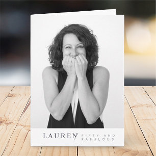 Moderne, minimale foto van 50 jaar en verbluffende kaart