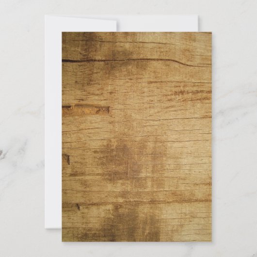 Moderne minimale foto van bos en hout (Achterkant)