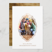 Moderne minimale foto van wit en hout (Voorkant / Achterkant)