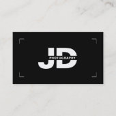 Moderne minimale fotobeugels voor camera's visitekaartje (Voorkant)