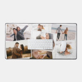 Moderne minimale fotocollage elegant bureaumat (Keyboard & Muis)