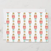 Moderne minimale fotocollage Kerst elegant Feestdagenkaart (Achterkant)