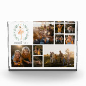 Moderne minimale fotocollage Kerst elegant Fotoblokken (Voorkant)