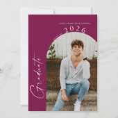 Moderne minimale fotograaf Partij Kaart (Voorkant)