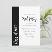 Moderne minimale fotograafpartij kaart (Staand voorkant)