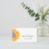 Moderne, minimale freelance Writer Visitekaartje (Staand voorkant)