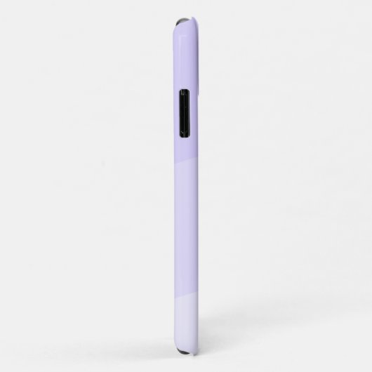 Moderne minimale geometrische gradiëntviolet Case-Mate iPhone case (Achterkant/rechts)