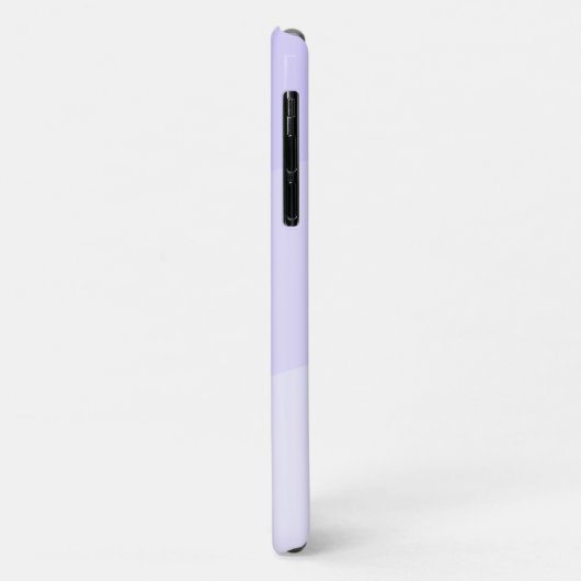 Moderne minimale geometrische gradiëntviolet  Case-Mate iPhone case (Achterkant/links)