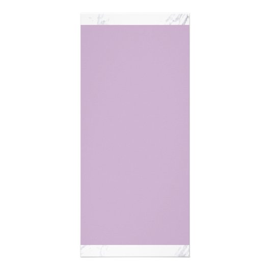 Moderne, minimale geometrische marmer Gold-lavende Reclamekaart (Achterkant)