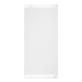 Moderne, minimale geometrische marmer Silver Grey Reclamekaart (Achterkant)